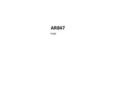 Control remoto Mod AR847 York - Climatización Polar