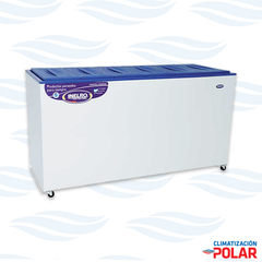 Freezer Horizontal INELRO con tapa plastica plana recto 520 lts Mod FIH 550 TP