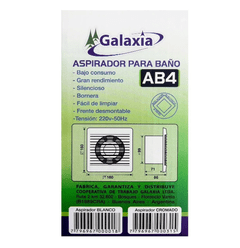 Extractor de baño GALAXIA Mod AB 2800 rpm salida 4" y 6" - Climatización Polar