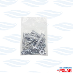 Kit de tornillos para instalacion de mensulas para split