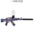 RIFLE GEL GUN AK ROSSI - comprar online