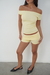 Cotton Microshort Amarillo - comprar online