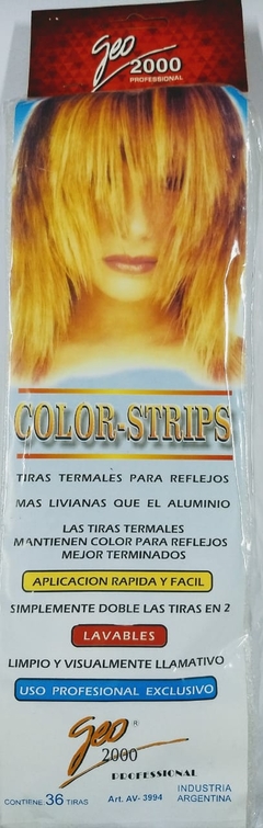 GEO 2000 COLOR-STRIPS tiras termales