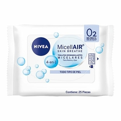 NIVEA TOALLITAS demaquillantes x25