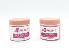 UÑALINE gel construcccion rosa/natural x20