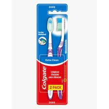 COLGATE EXTRA CLEAN cepillo dental x 2