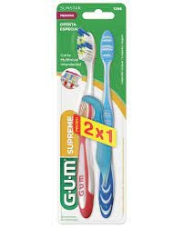 G.U.M 1396 cepillo dental medio 2 x 1