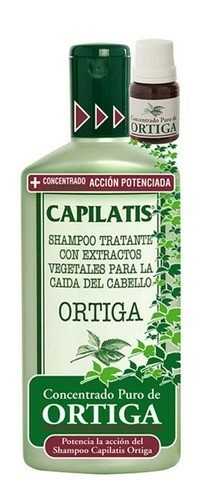 CAPILATIS ORTIGA shampoo x410+concen x10ml