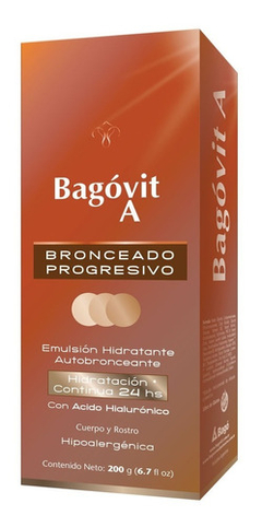 BAGOVIT A emulsion autobronceante x200