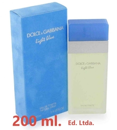 DOLCE & GABBANA LIGHT BLUE edt x 200
