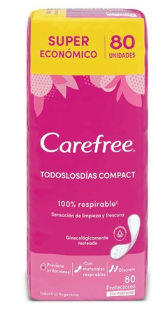 CAREFREE COMPACT protectores x80