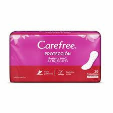 CAREFREE protectores x20 PROTECCION