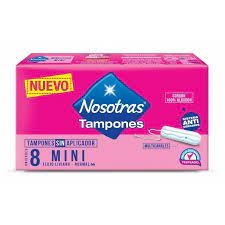 NOSOTRAS tampones x8 Mini