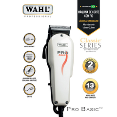 WAHL 8256 PRO BASIC maquina corte c/cable