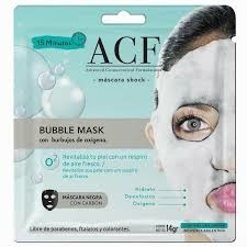 ACF bubble mask con carbon mascara facial x 14 g