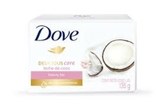 DOVE jabon cr.VARIOS GUSTOS x 90g LECHE COCO