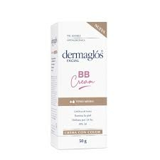 DERMAGLOS BB CREAM crema c/color x50 TONO MEDIO