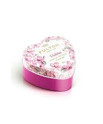 FULTON jabon lata corazon x 80 gr VIOLETAS