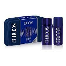 BOOS INTENSE BLUE edt x 90 + deo + neceser