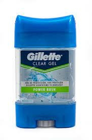 GILLETTE CLEAR GEL antit.x82gr POWER RUSH