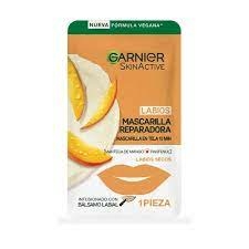 GARNIER SKIN ACTIVE mascarilla labial en tela reparadora