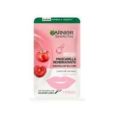 GARNIER SKIN ACTIVE mascarilla labial en tela rehidratante