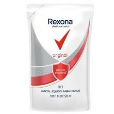 REXONA jabon liquido x 220 ANTIBACTERIAL ORIGINAL