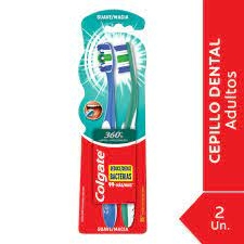 COLGATE 360 cepillo dental suave x 2