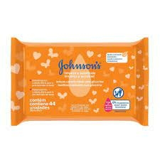 JOHNSONS toallitas con glicerina naranjas x 44