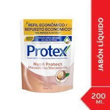 PROTEX jabon liquido doy pack x 200 MACADAMIA