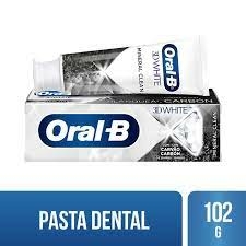 ORAL-B 3D WHITE CARBON cr dental x 102 g