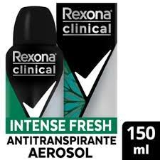 REXONA CLINICAL MEN desod.aer x 150 INTENSE FRESH