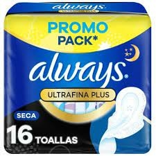 ALWAYS Ultrafina Plus toallitas largas x 16