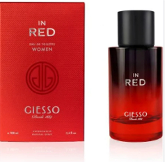 GIESSO IN RED woman edt x 50