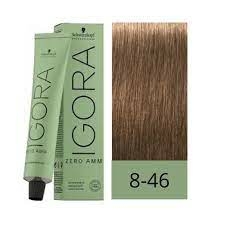 IGORA ZERO AMM coloracion x 60 Nº 8-46