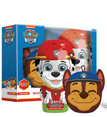 PAW PATROL shampoo 3 en 1 + esponja