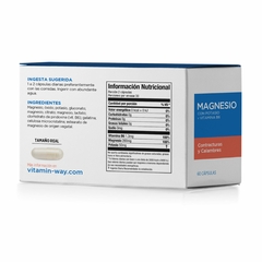 VITAMINWAY MAGNESIO x 60 capsulas - comprar online