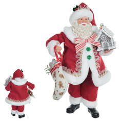 Papai Noel em Pé com Presentes 27,5cm - PRÉ-VENDA