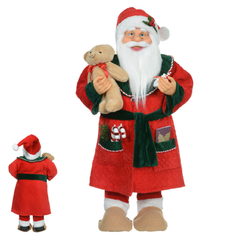 Papai Noel em Pé de Pijama 60cm - PRÉ-VENDA