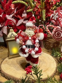 PN1234 - Papai Noel em Pé com Saco de Presente - 27cm - loja online