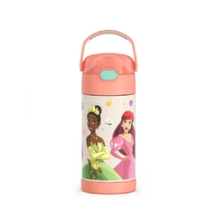 Garrafa Thermos Princesas Pink 355ml