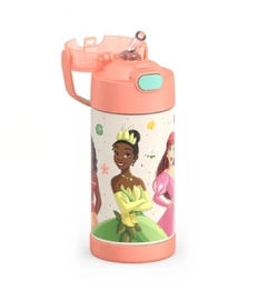 Garrafa Thermos Princesas Pink 355ml na internet