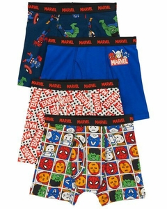 Kit 4 Cuecas Boxer Carter's Marvel