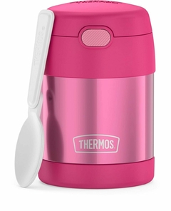 Imagem do KIT GARRAFA E POTE TERMICO THERMOS ROSA