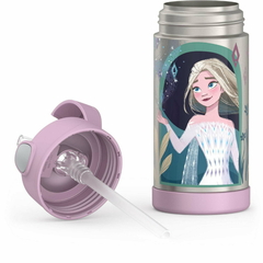 Garrafa Thermos Funtainer Frozen Lilás 355ml - loja online