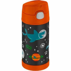 Garrafa Thermos Funtainer Shark 355ml