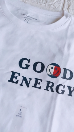 Camiseta Tommy Hilfiger Infantil Good Energy - loja online