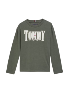 Camiseta Tommy Hilfiger Infantil manga longa