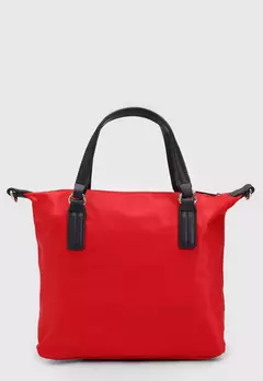 Imagem do Bolsa Tommy Hilfiger Transversal Feminina Vermelha Média