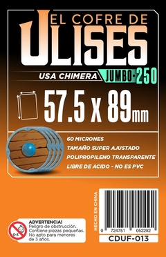 Folios Fundas Protector Cartas CHIMERA (57,5 X 89mm) - JUMBO 250 Unidades